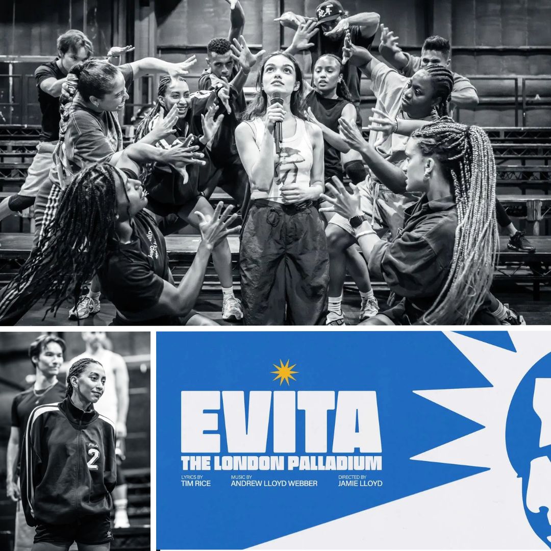Evita New Rehearsal photos